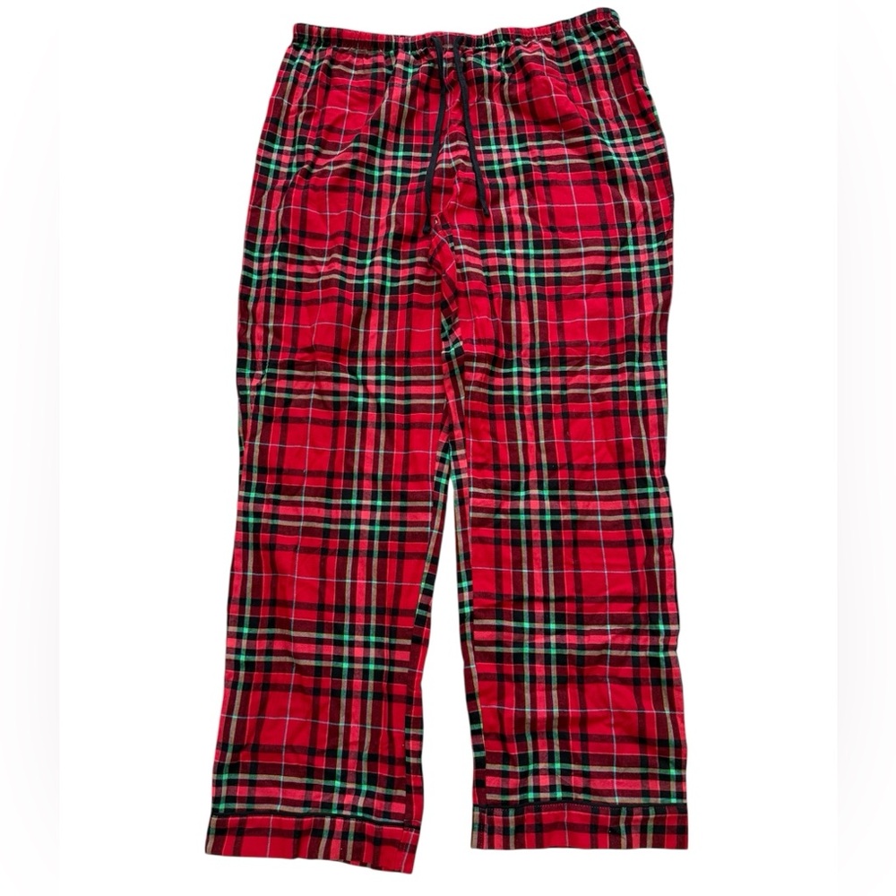 Wondershop Women's Size Large Red Tartan Plaid Pajama Sleepwear Pants